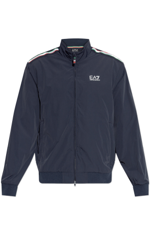 EA7 Emporio Armani Zip-up sweatshirt with logo | Men's | Vitkac